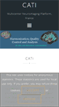 Mobile Screenshot of cati-neuroimaging.com